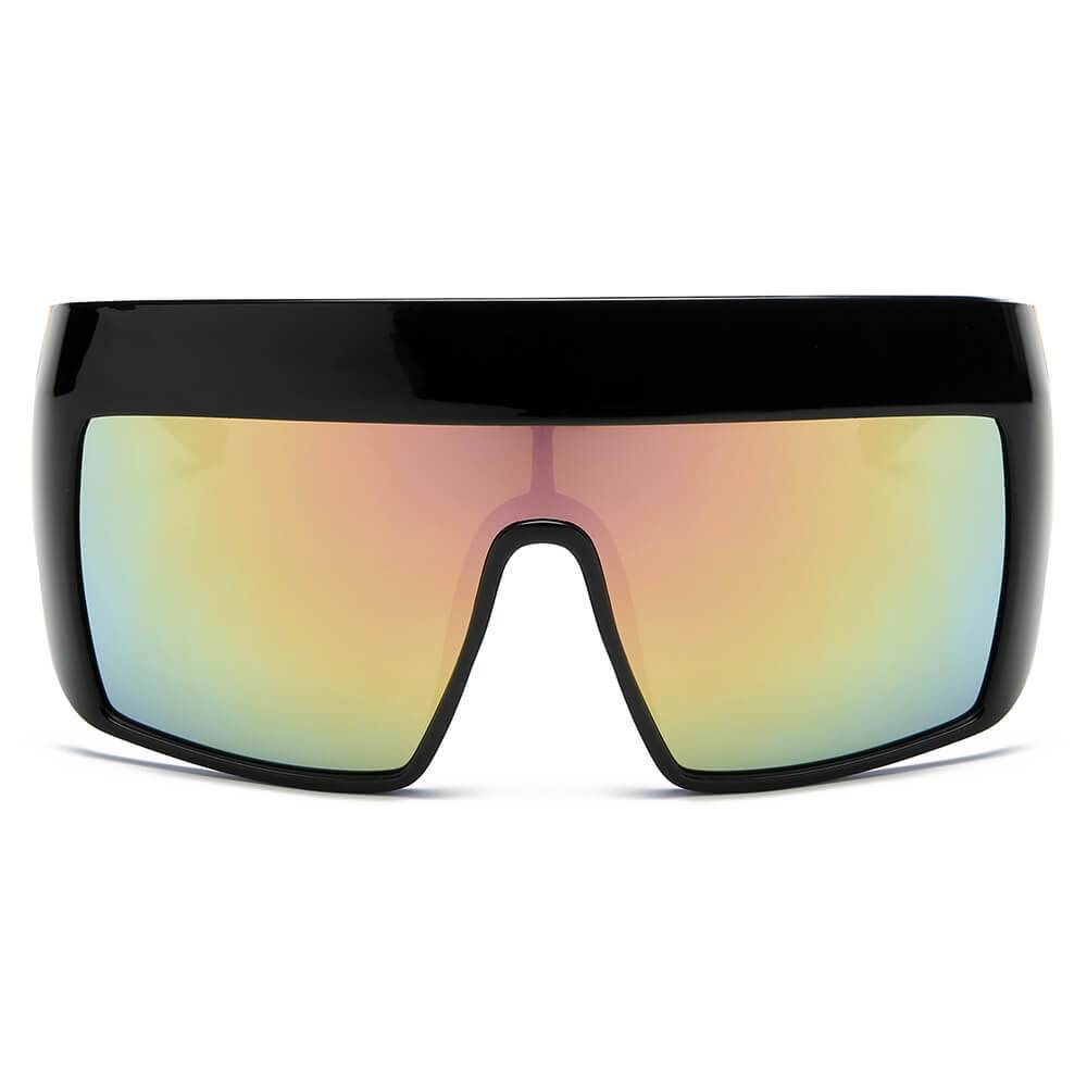 FOLSOM | Women Oversize Shield Sunglasses