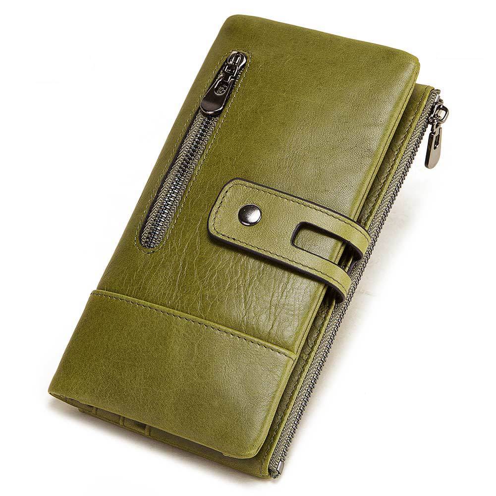 Ladies Wallets Leather Casual Long Phone Bags