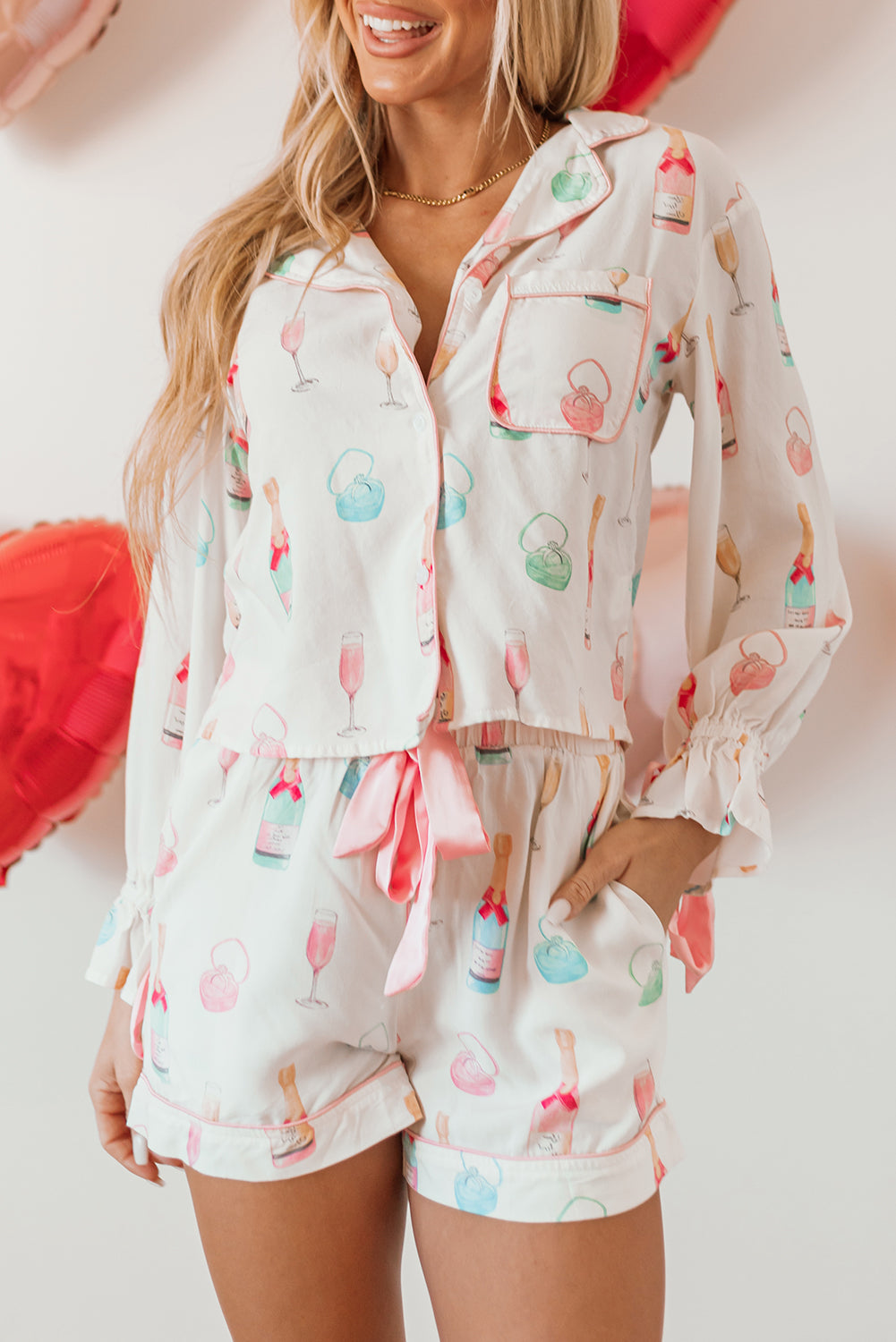 Two Piece Pajama Set