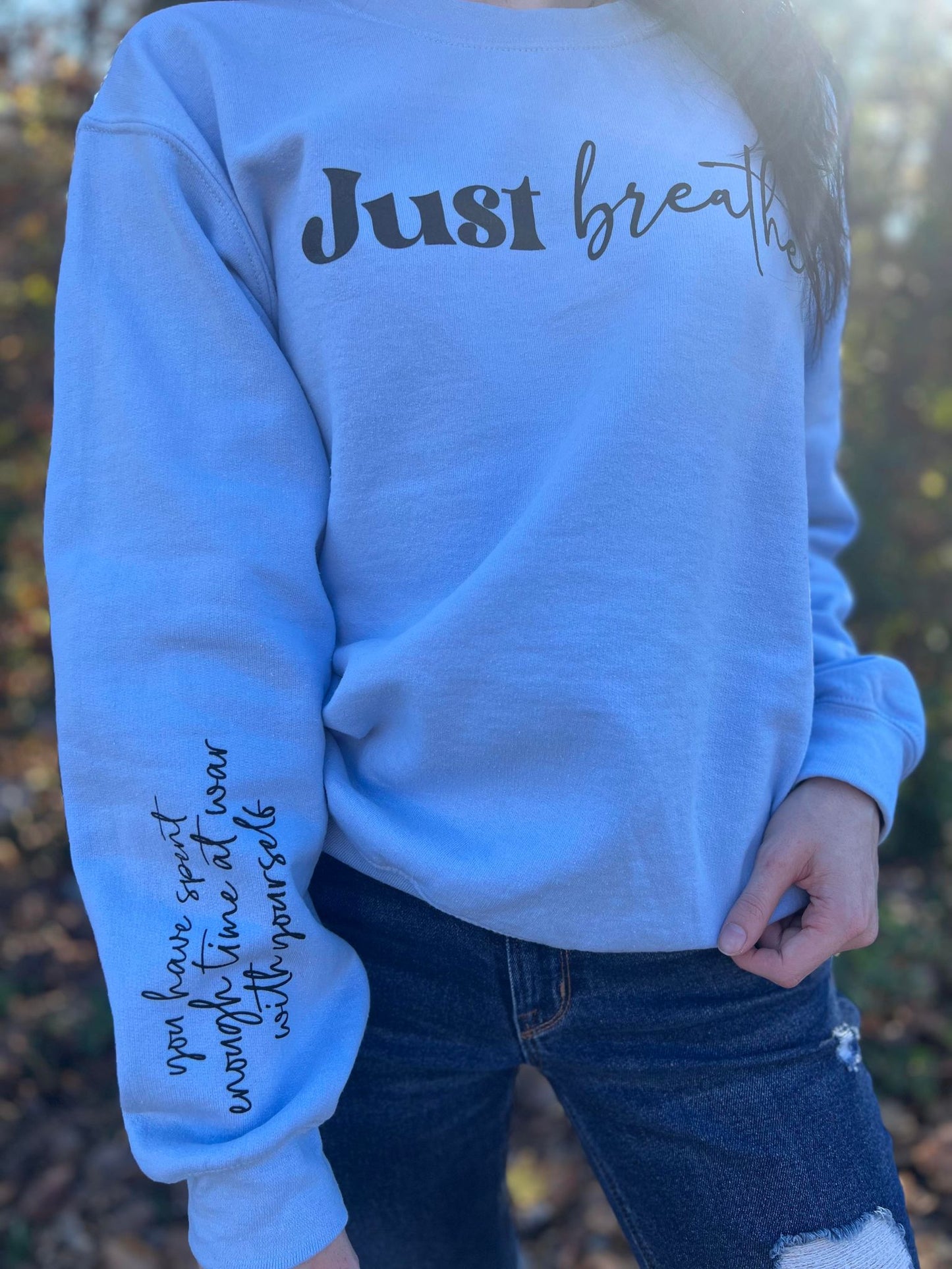 Just Breathe Sweatshirt