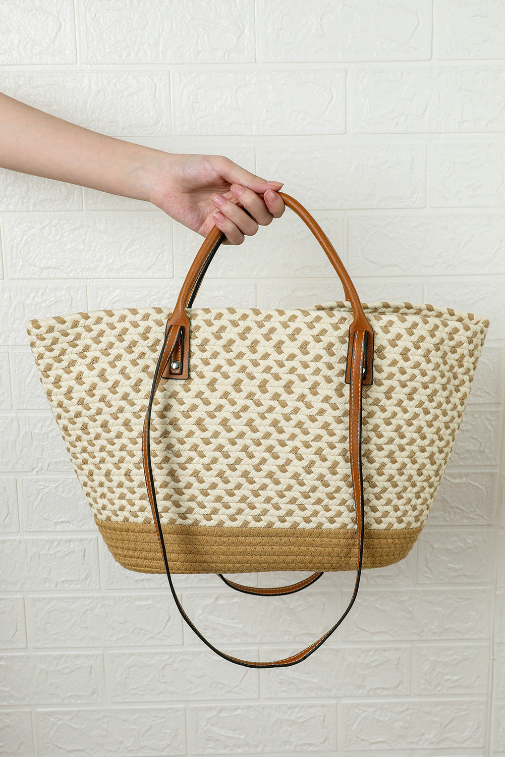 Jaylani Woven Tote Bag