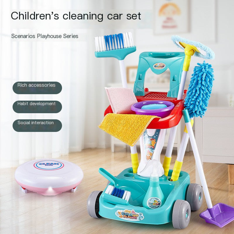 Sweeping toys broom dustpan