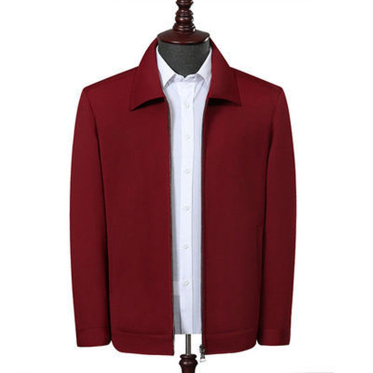 Men's outerwearspring autumn lapel jacket