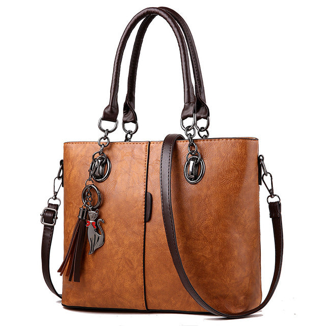 Women Bag Vintage Casual Tote Fashion Women Messenger Bags Shoulder Handbag