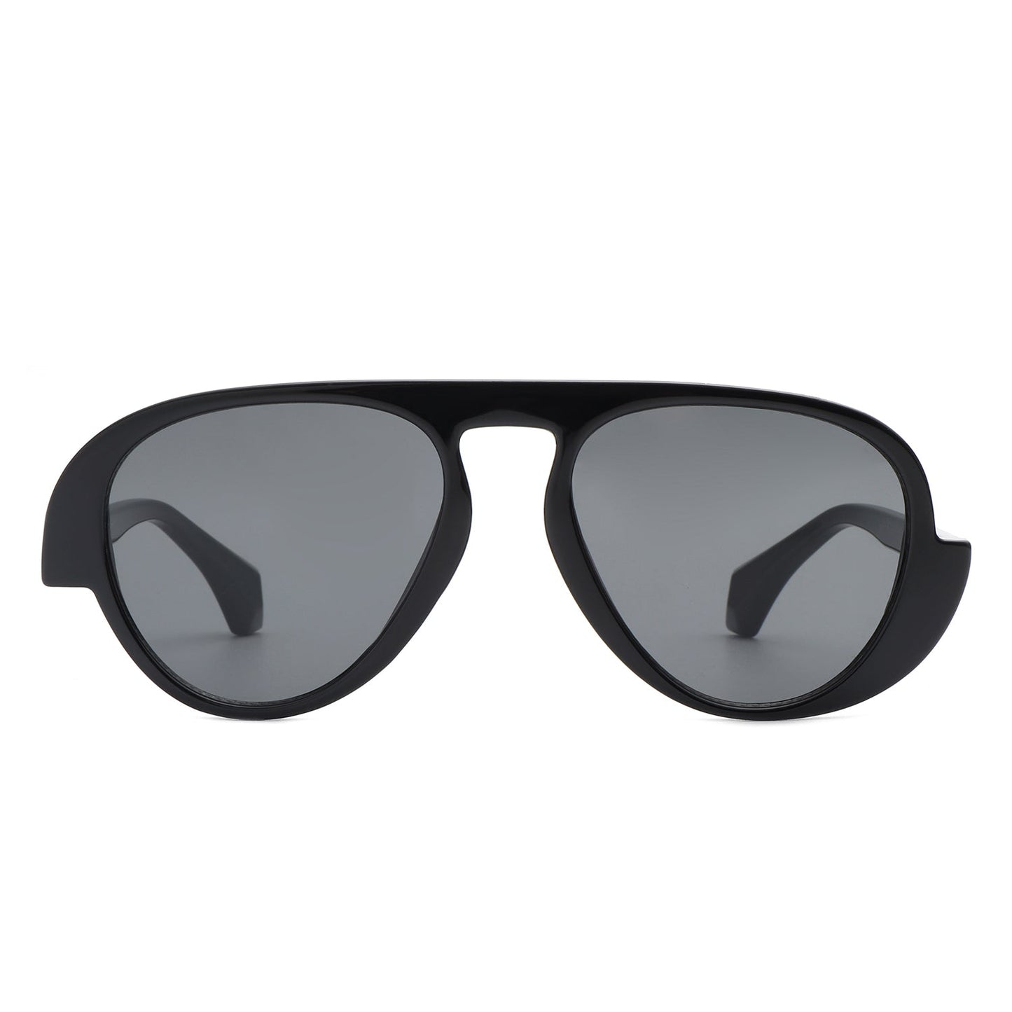 Twinklez - Futuristic Chunky Aviator Fashion Sunglasses