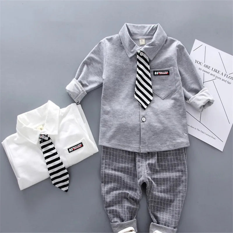 two-piece set  boys  baby shirt  children's clothing