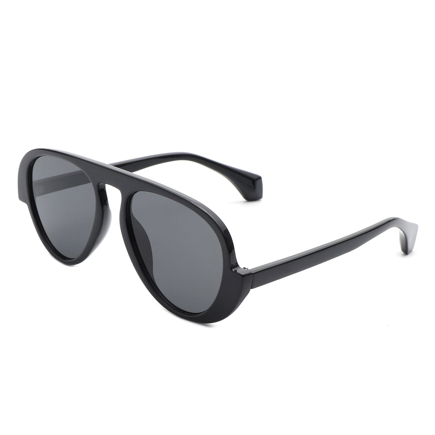 Twinklez - Futuristic Chunky Aviator Fashion Sunglasses