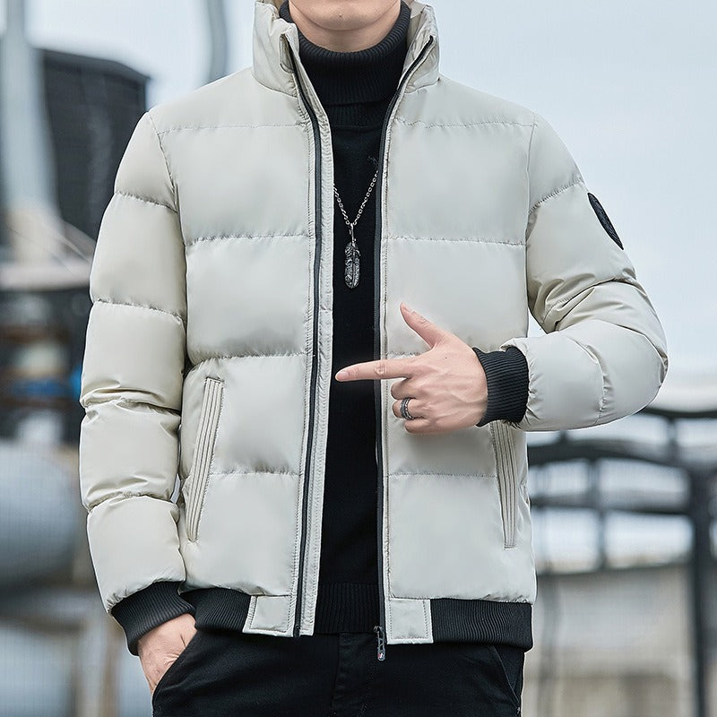 Cotton jacket men's tiger head winter thick coat cotton