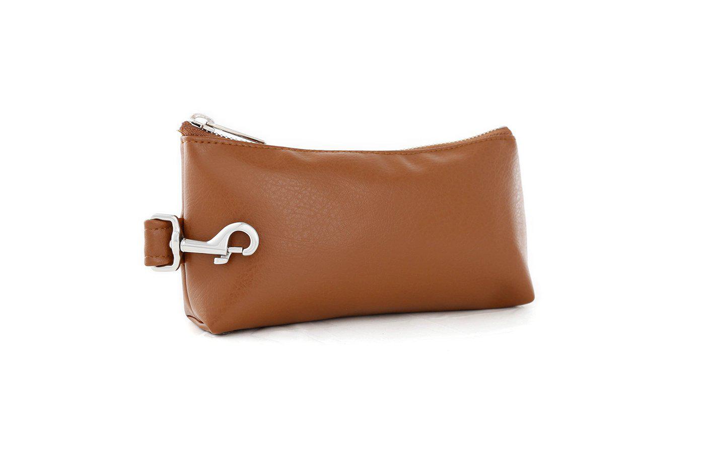 Saddle Brown Vegan Leather Bag