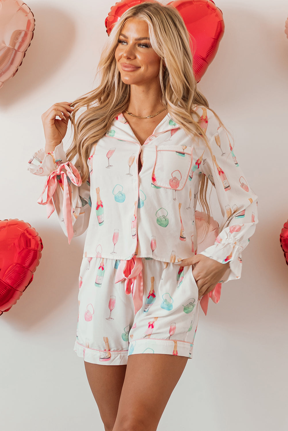 Two Piece Pajama Set