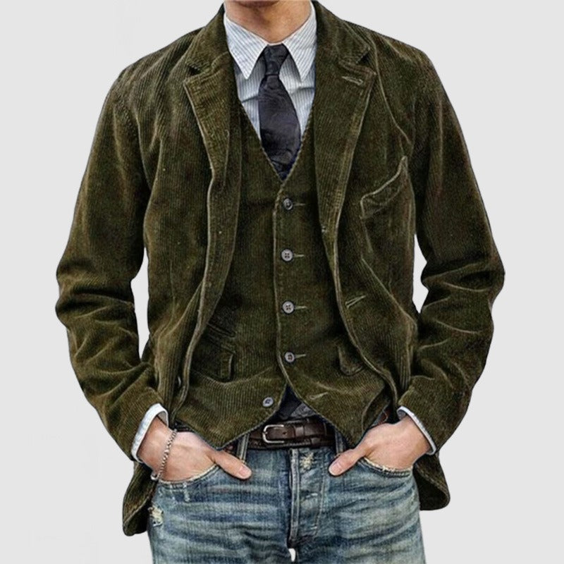 Men's casual fashion solid color jacket for men