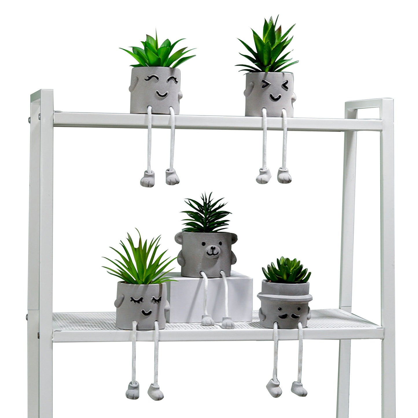 Orins style  small potted plant creative office desktop