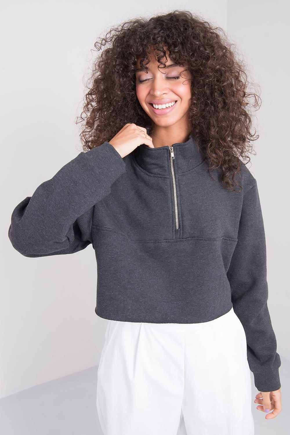 Sweatshirt Model 160355 by Sally Fashion