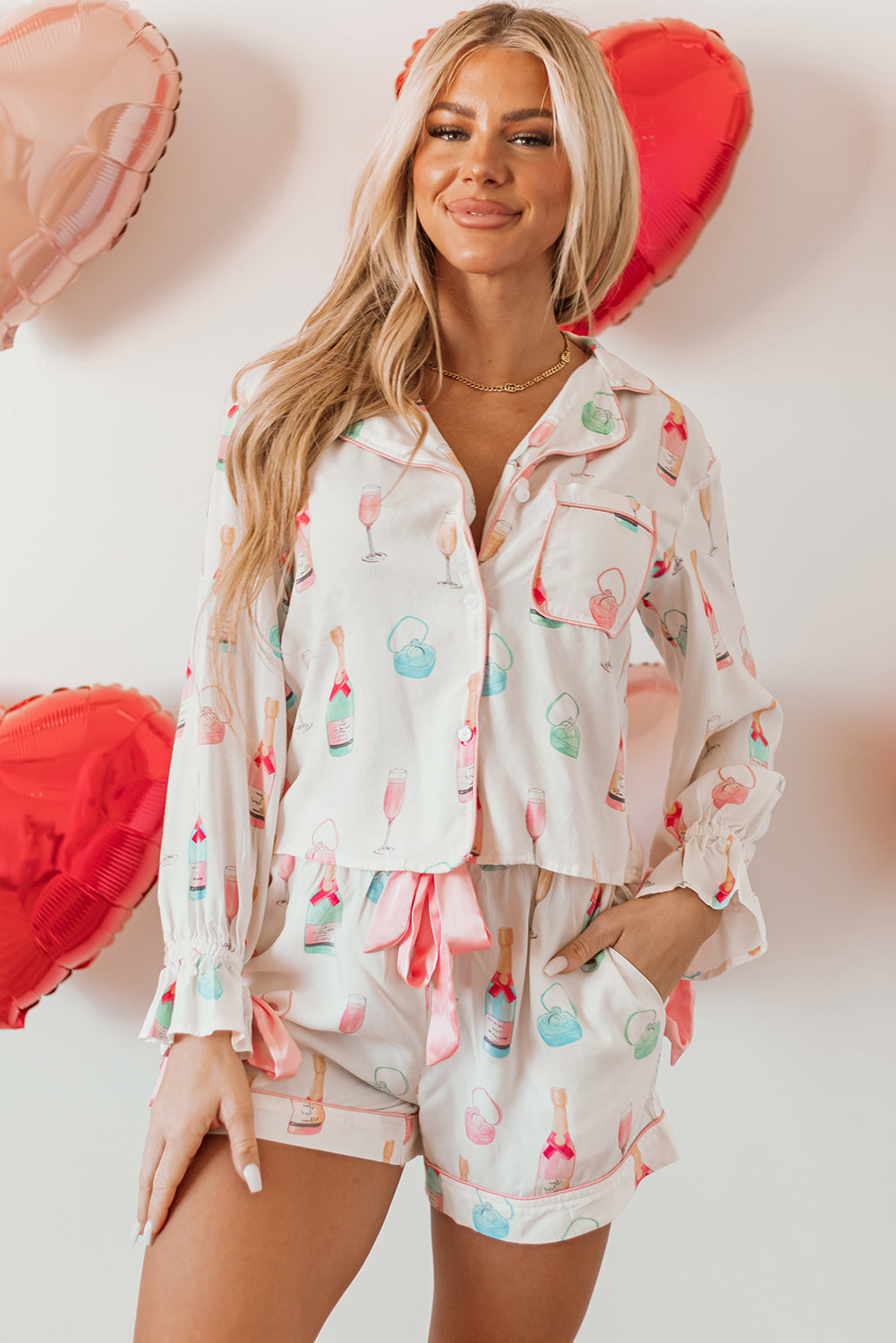 Two Piece Pajama Set