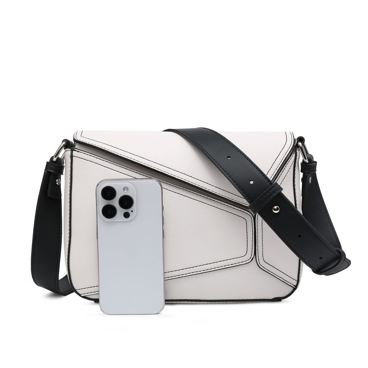 Small Women's Crossbody Bag With Square Purse