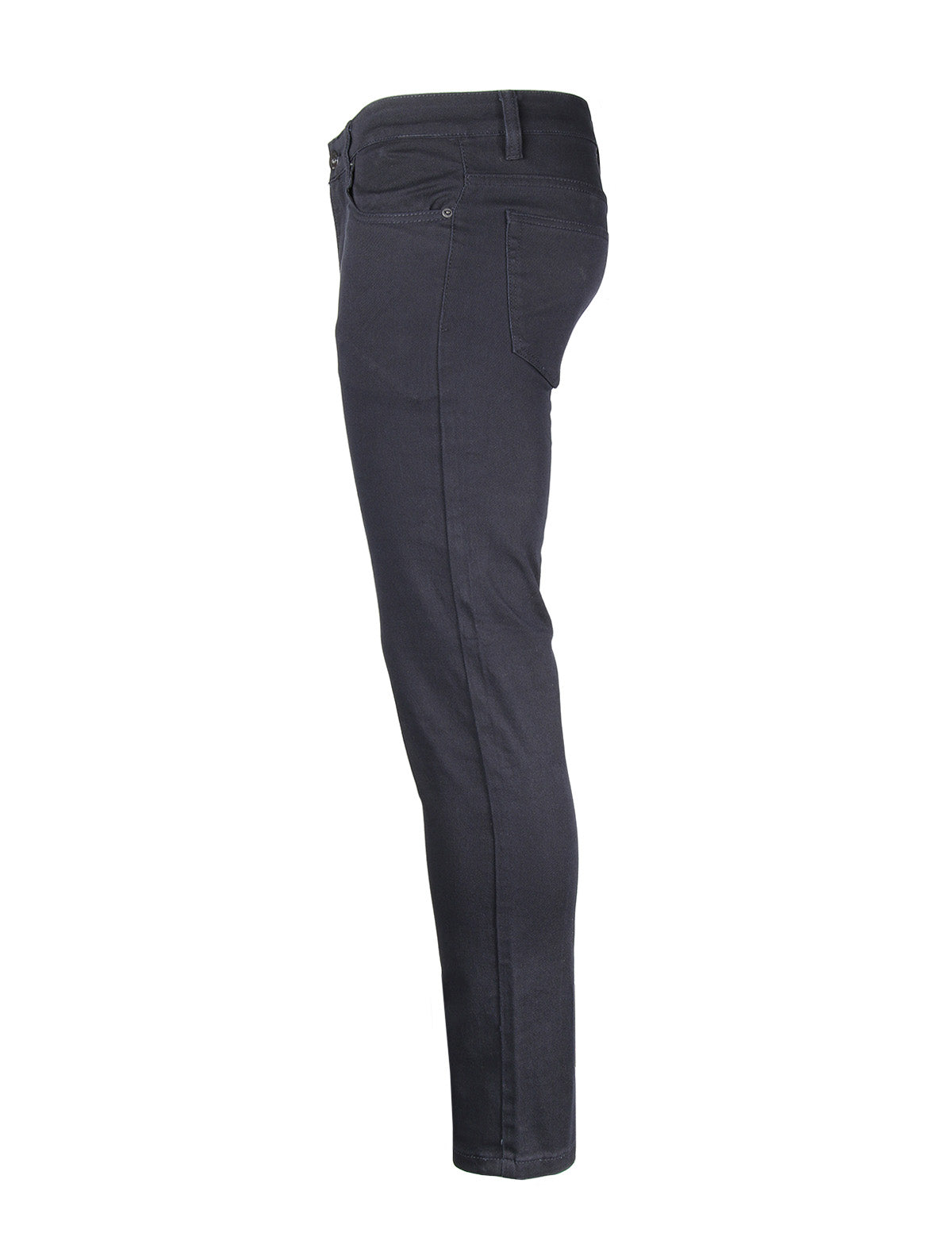 Victorious by ZIMEGO - Mens Skinny Fit Stretch Twill Pants - NAVY