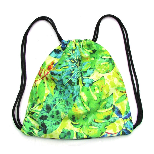 Jungle Drawstring Backpack