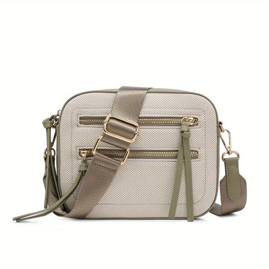 Small Crossbody Purse Contrast Color