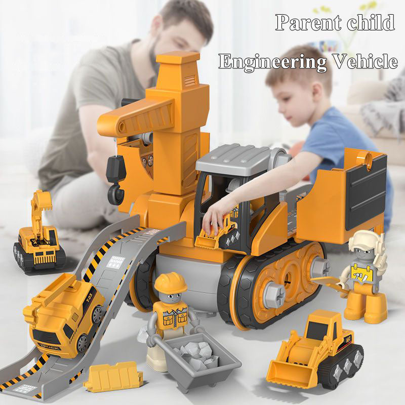 Kids Engineering Vehicle Electric Drill Tool