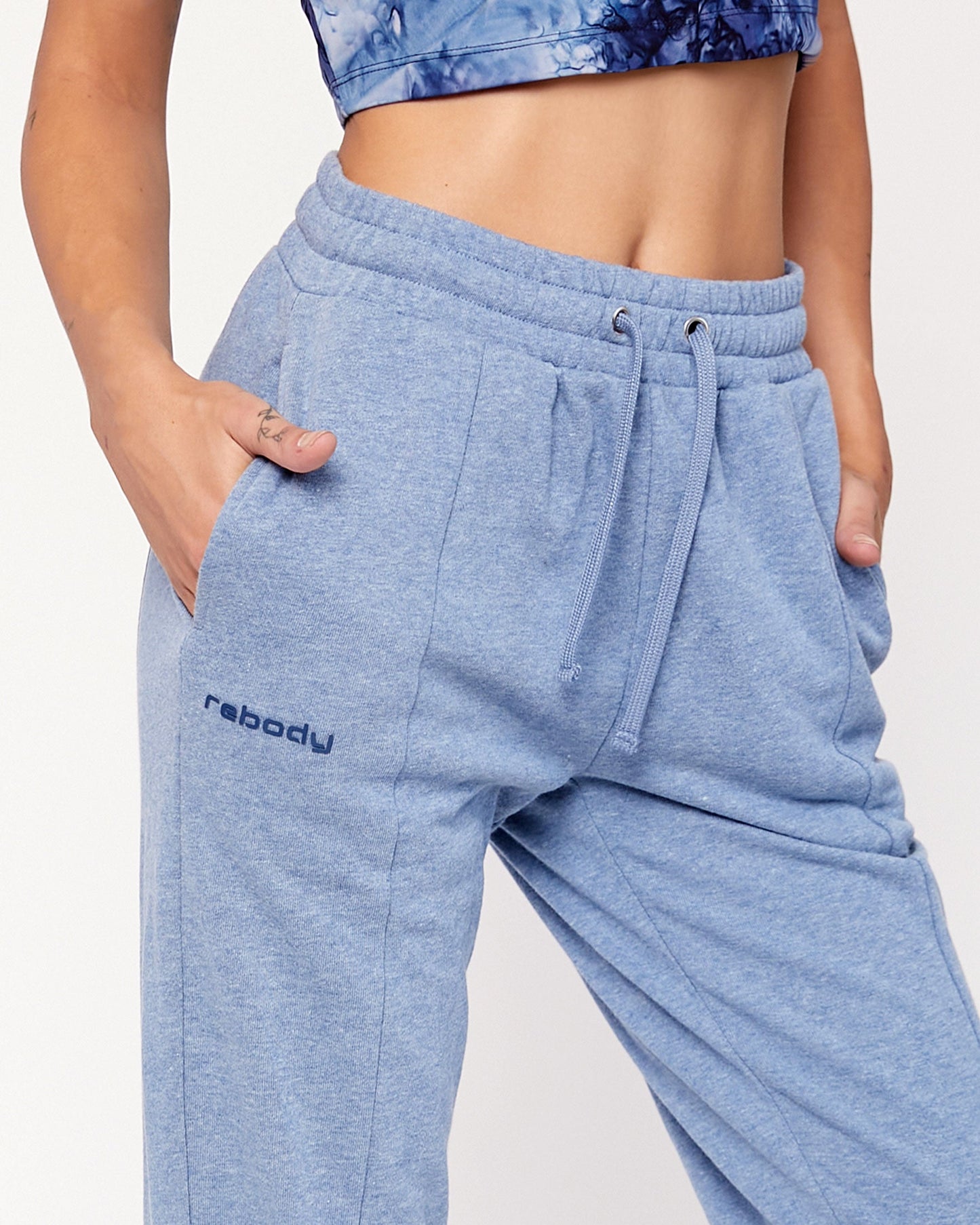 Rebody Pintuck French Terry Sweatpants *Sustainable