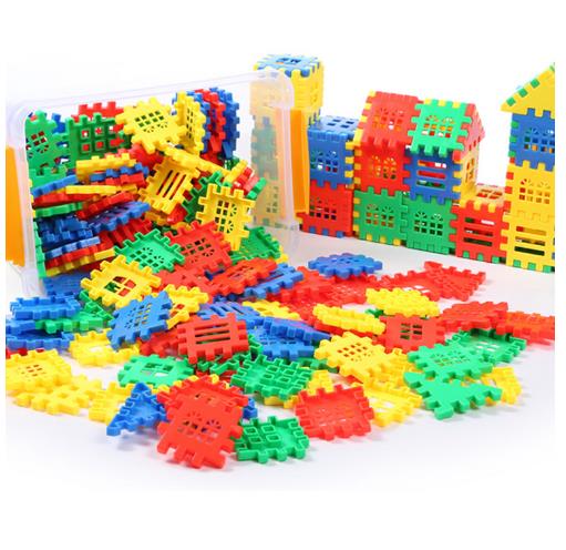 House building block toys 3-6 years old large house assembly toys baby 1-2 years old children's toys