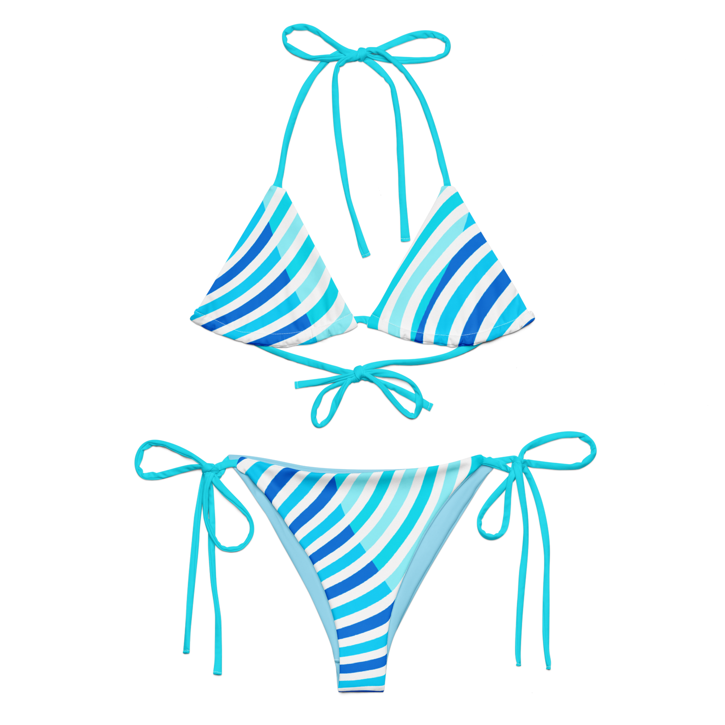 Find Your Coast® Wave Places UPF 50 Recycled Bikini