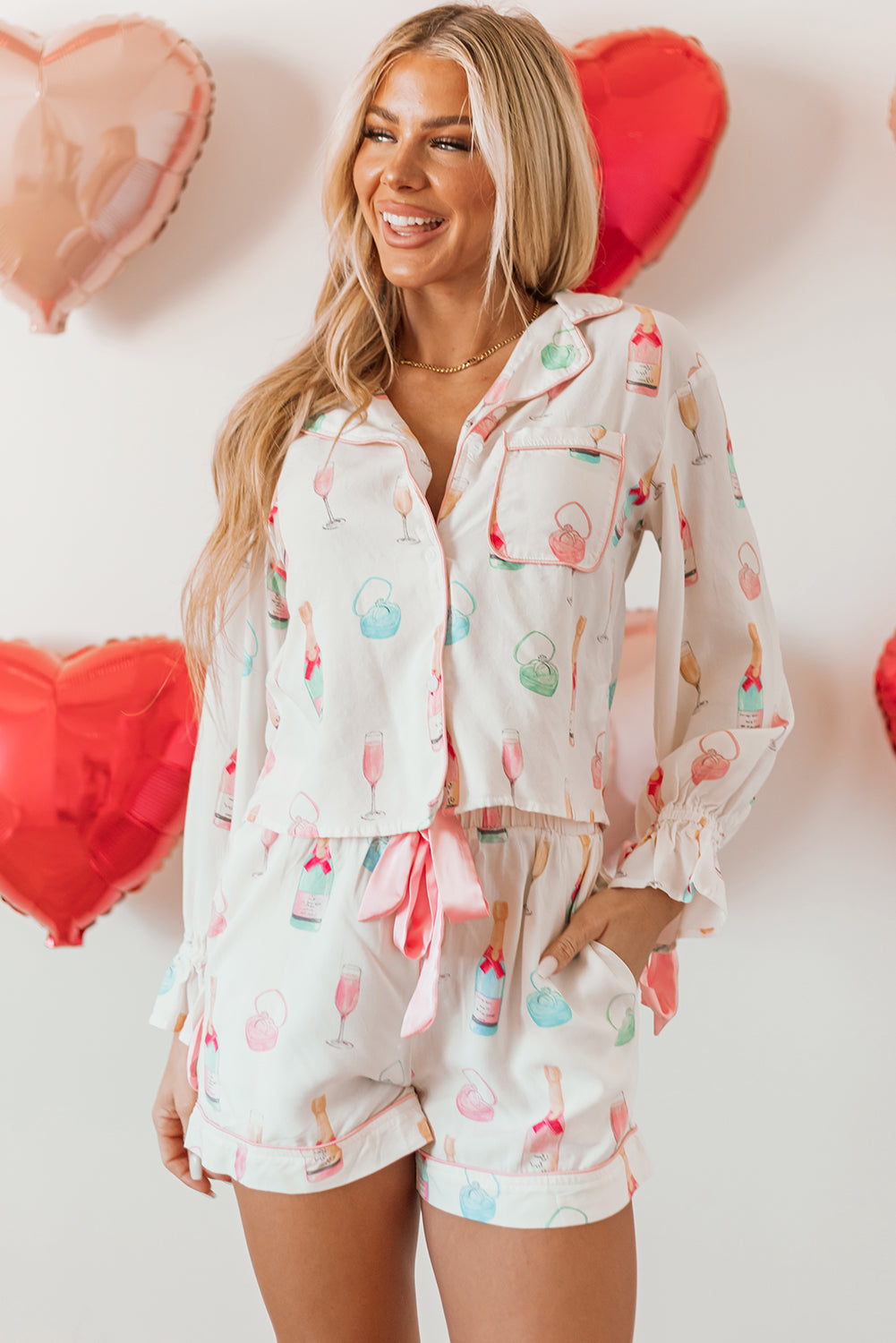 Two Piece Pajama Set