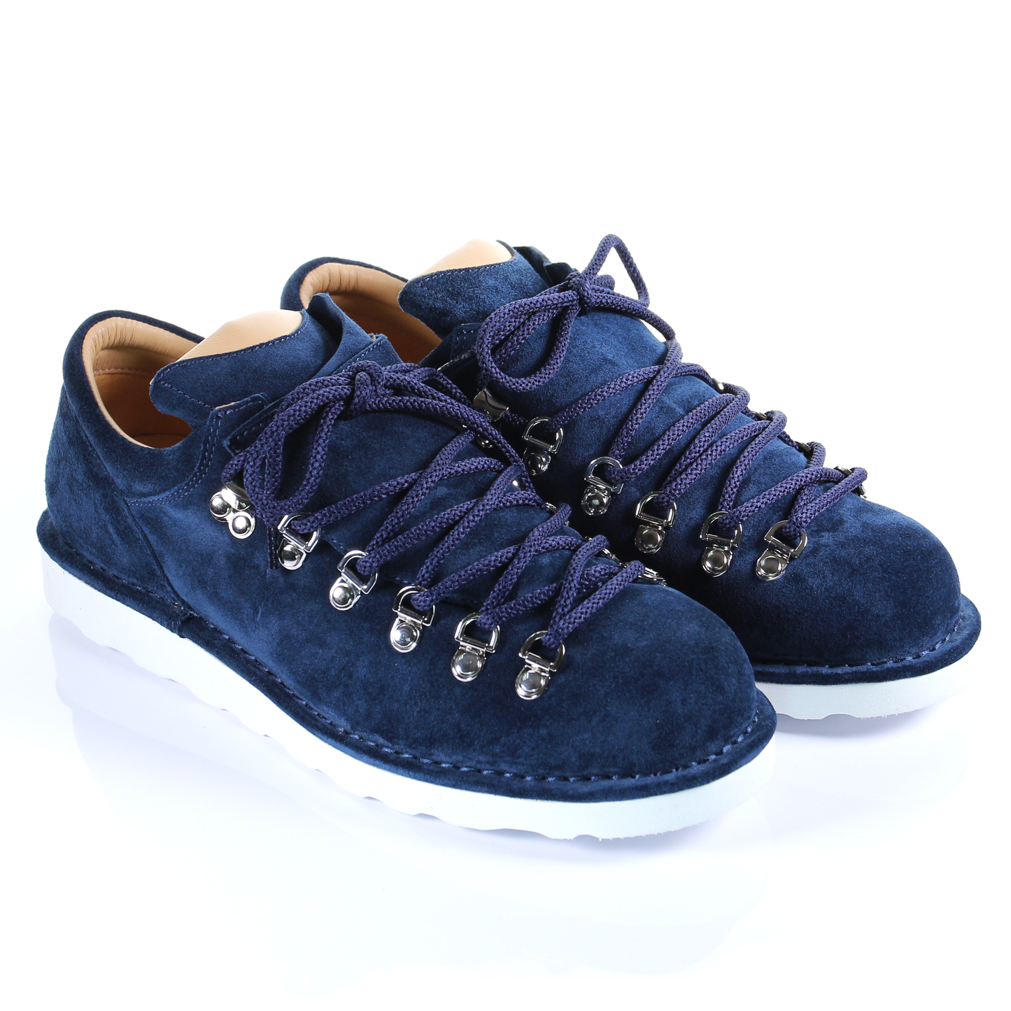 Men's Style Suede Mountain Shoes (Navy)