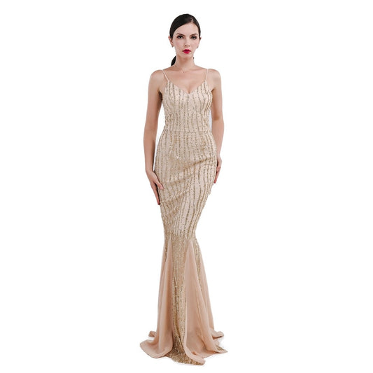 Gold Evening Gown