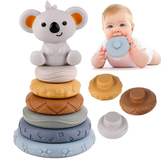 Infant and toddler early education soft rubber block