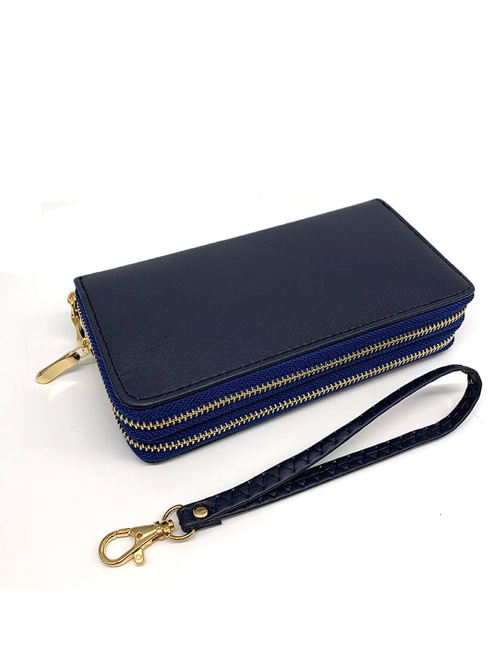 Double Zip Around Wallet