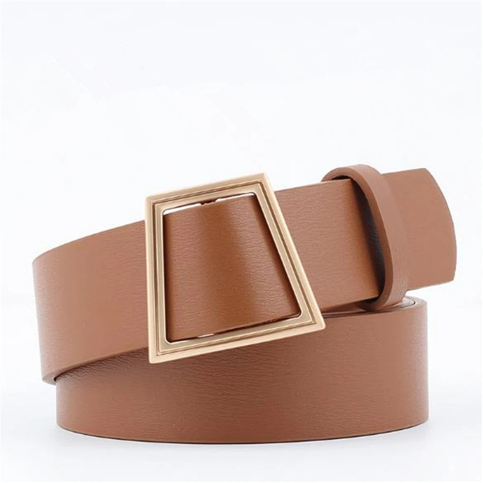 Belt Without Holes Women Sky Blue Ladies Accessories