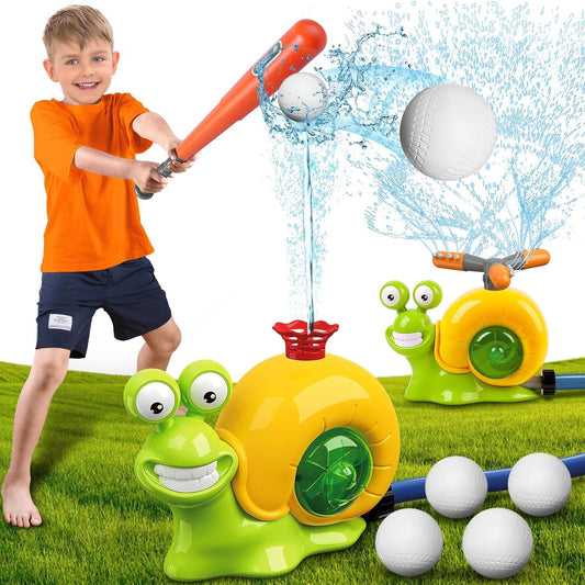 Snail Water Sprinkler  Water Sprinkler Baseball Toy