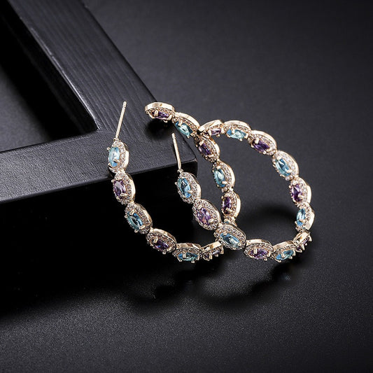 Zircon Stone Earrings for Women's