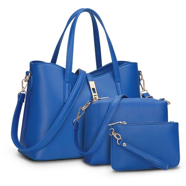 Women Bag Set PU Leather Composite Bag