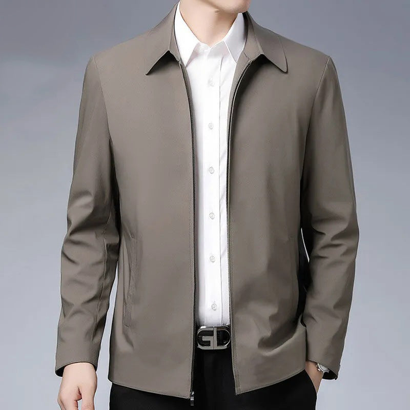 Men's outerwearspring autumn lapel jacket