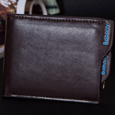 mens wallet male money purses Soft Card Case