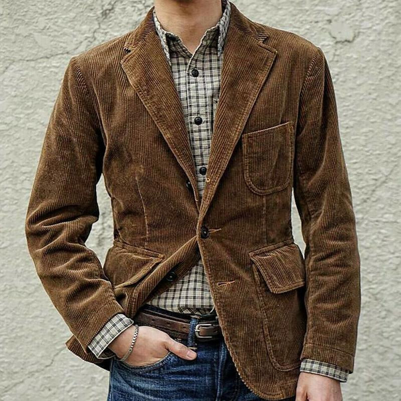 Men's casual fashion solid color jacket for men