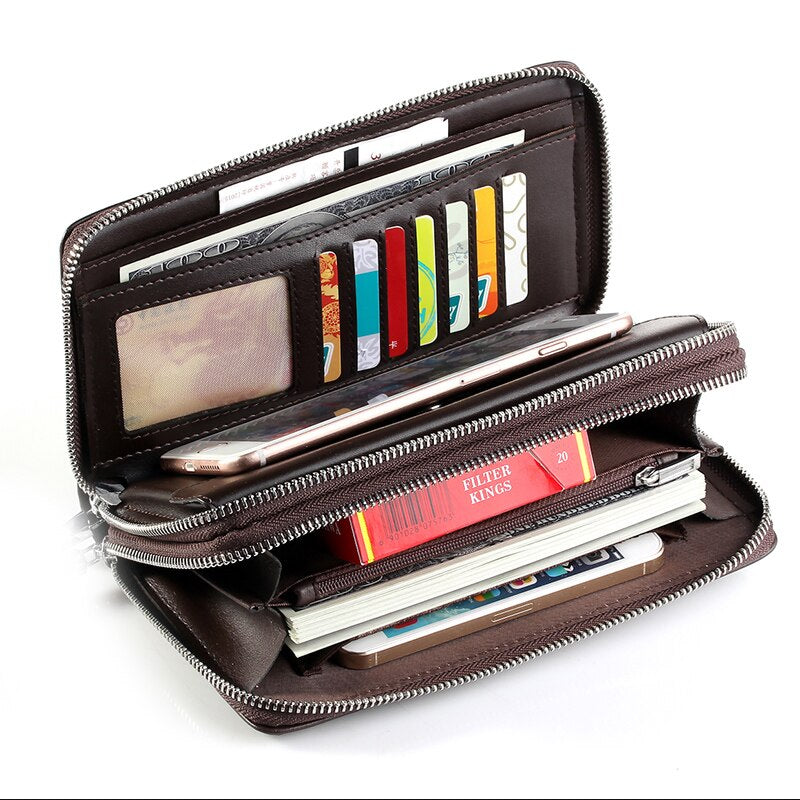 Brand wallet men wallets leather Men's wallet