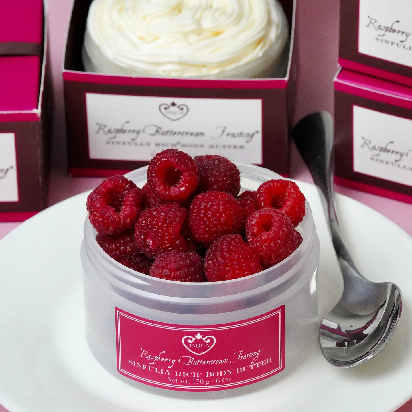 Raspberry Buttercream Frosting Body Butter