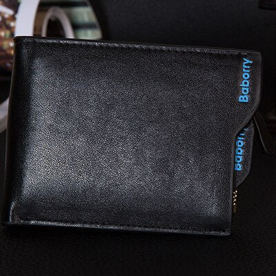 mens wallet male money purses Soft Card Case