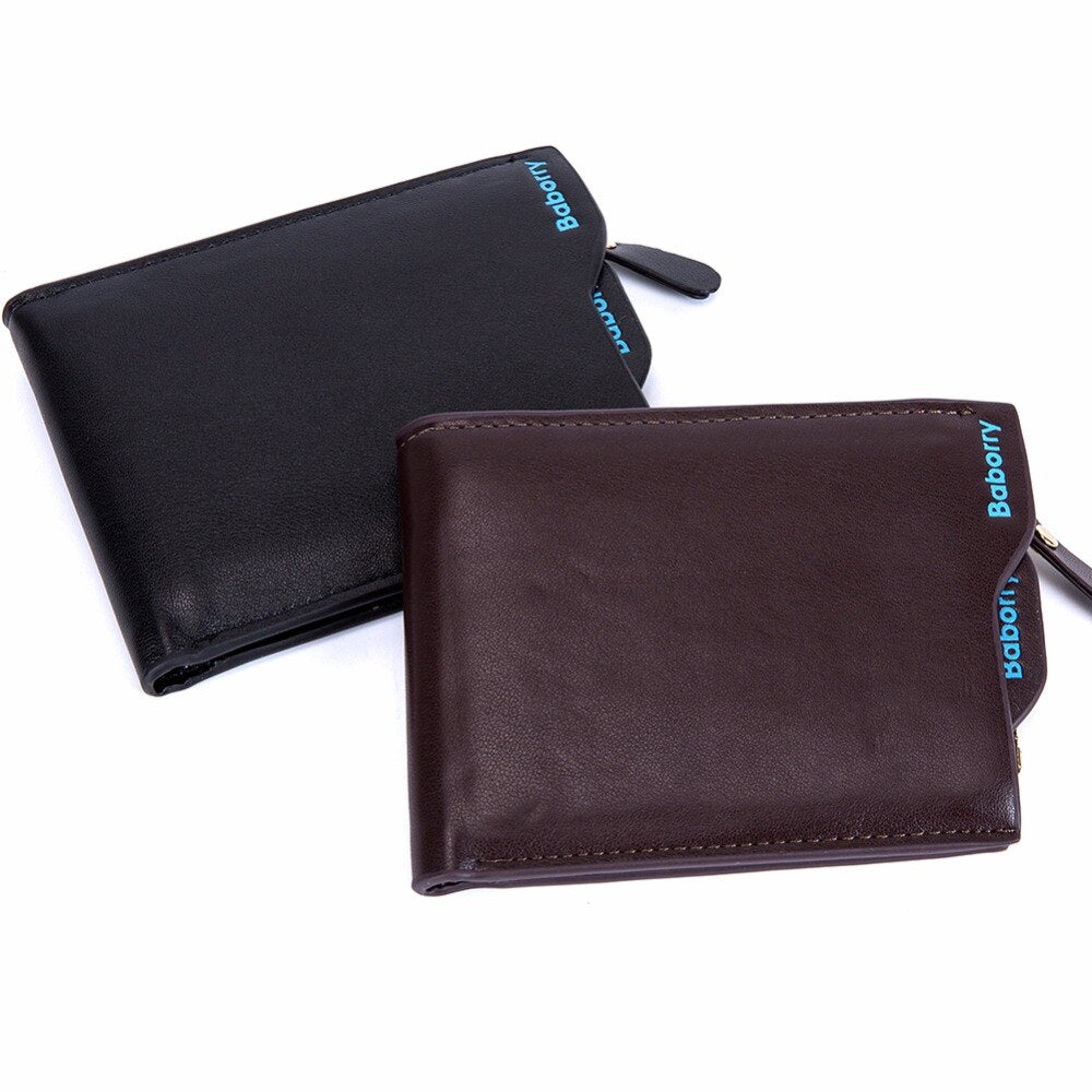 mens wallet male money purses Soft Card Case