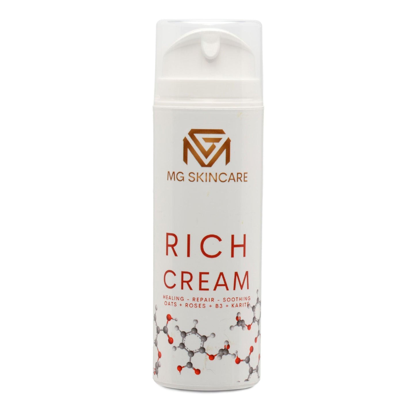 Rich Face Cream With B3 - Niacinamide - Avena Oil & Healing Oils