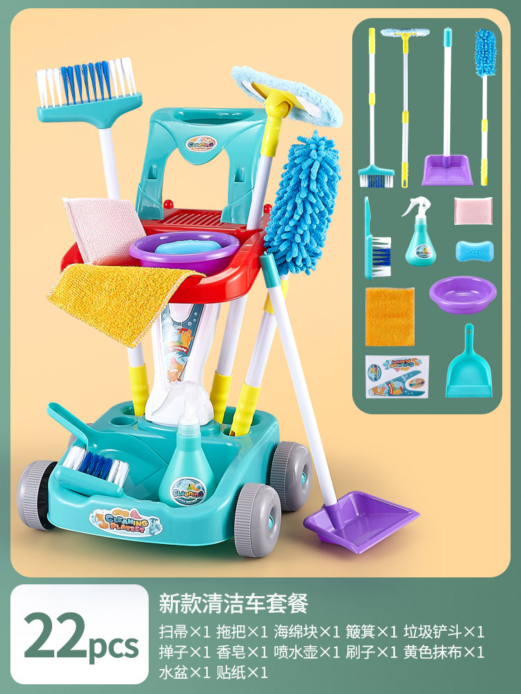 Sweeping toys broom dustpan