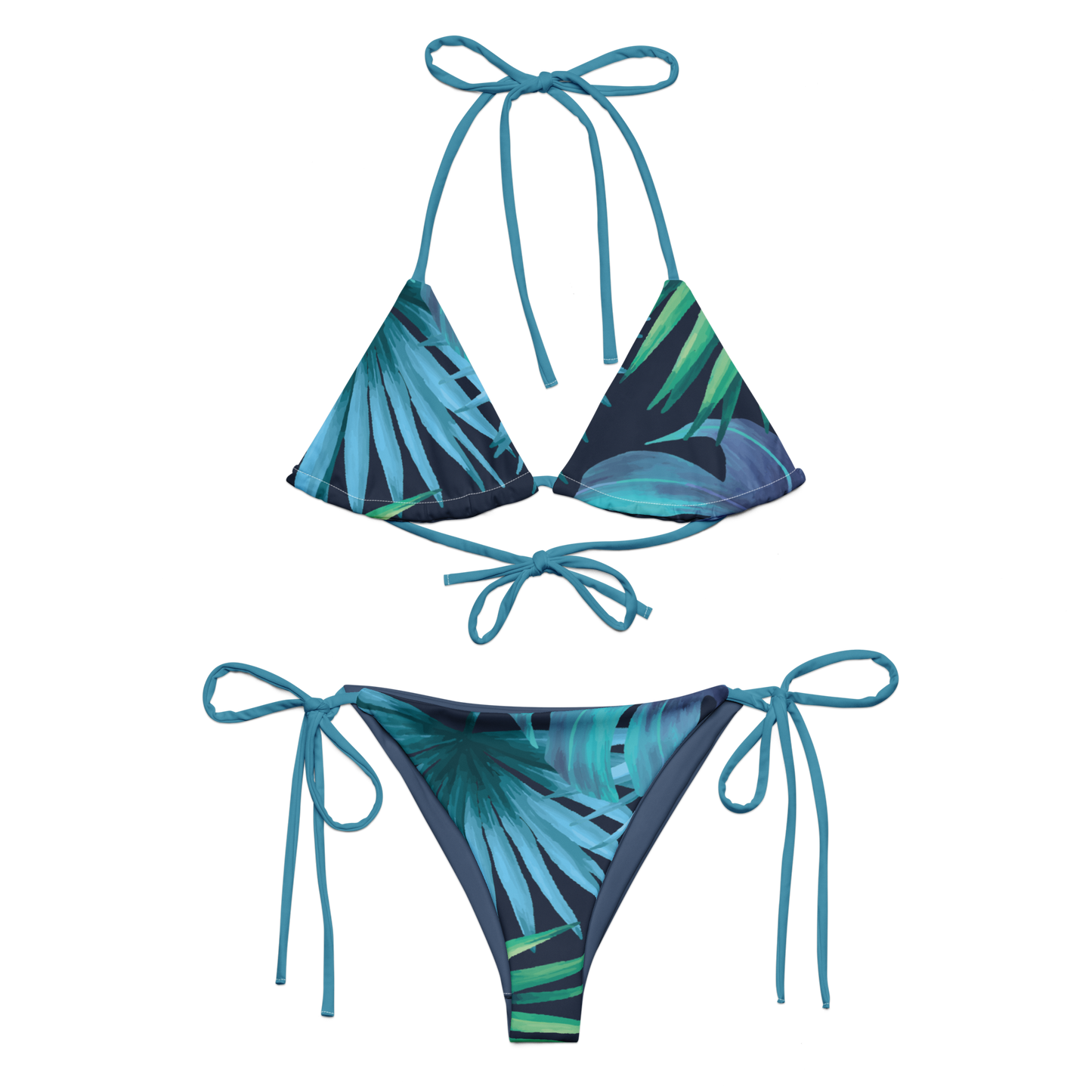 Find Your Coast® Tropics UPF 50 Recycled String Bikini