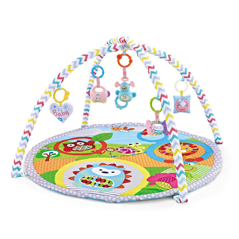 Fitness rack baby game round