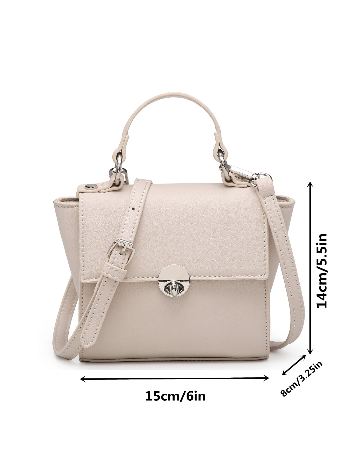 Mini Tote Purse Crossbody MT2615-2 BE