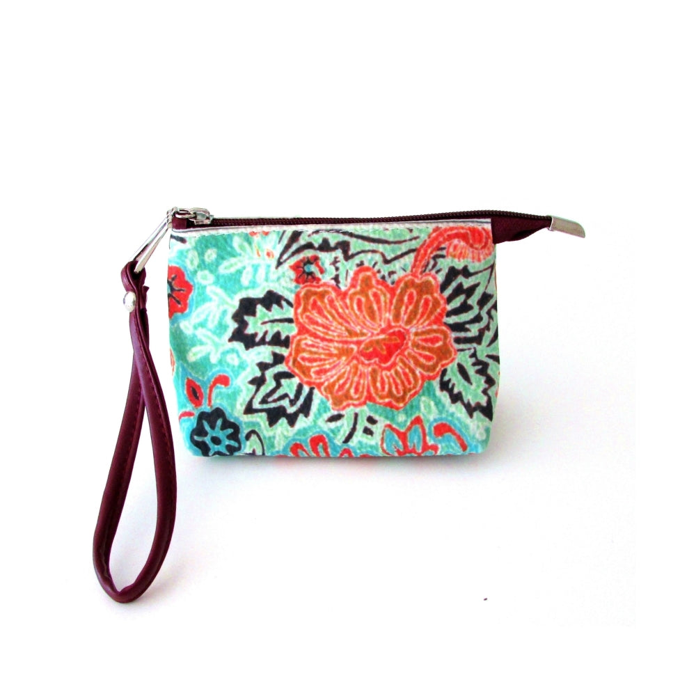 Garden Wristlet Bag