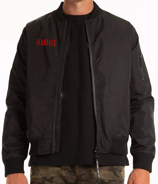 Men's Scarface Light Bomber Jacket