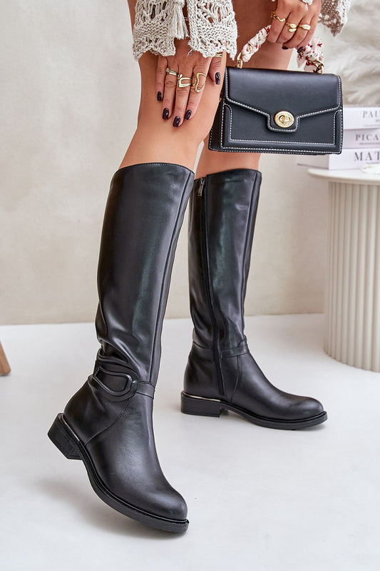 Thigh-Hight Boots Step in style